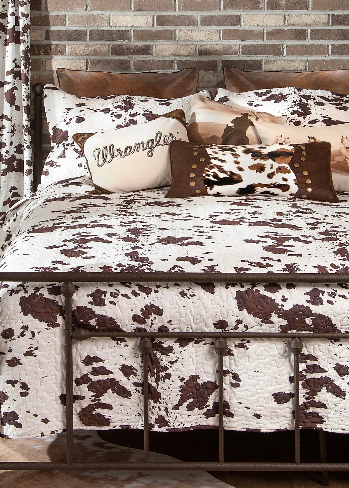 Cowprint quilt set *Wrangler* TWIN