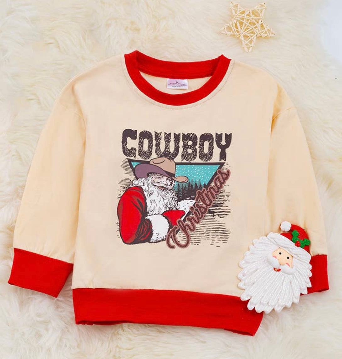 Cowboy Christmas Crewneck