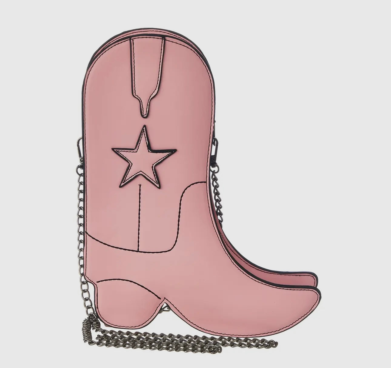 Boot Purse Pink