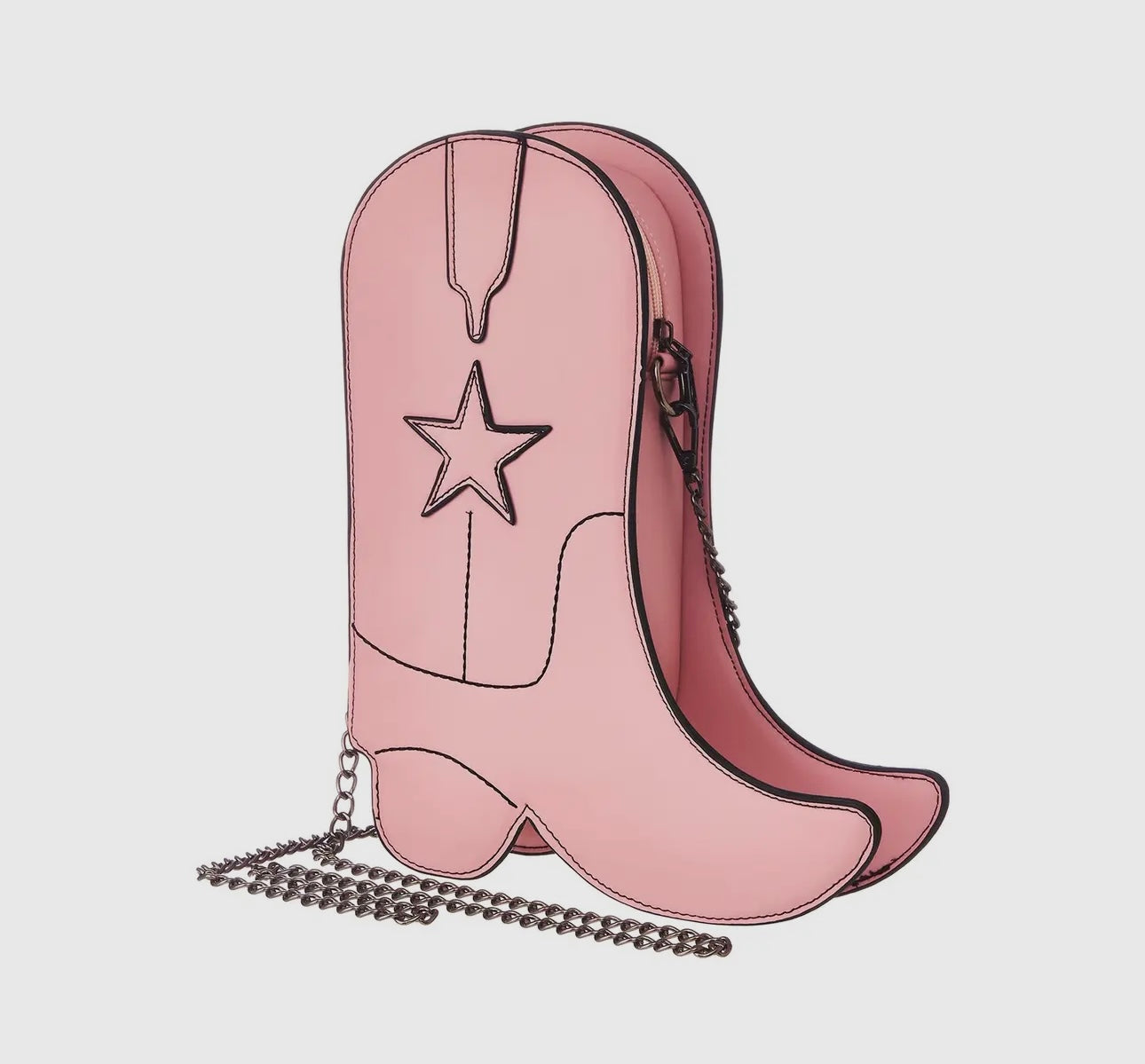 Boot Purse Pink