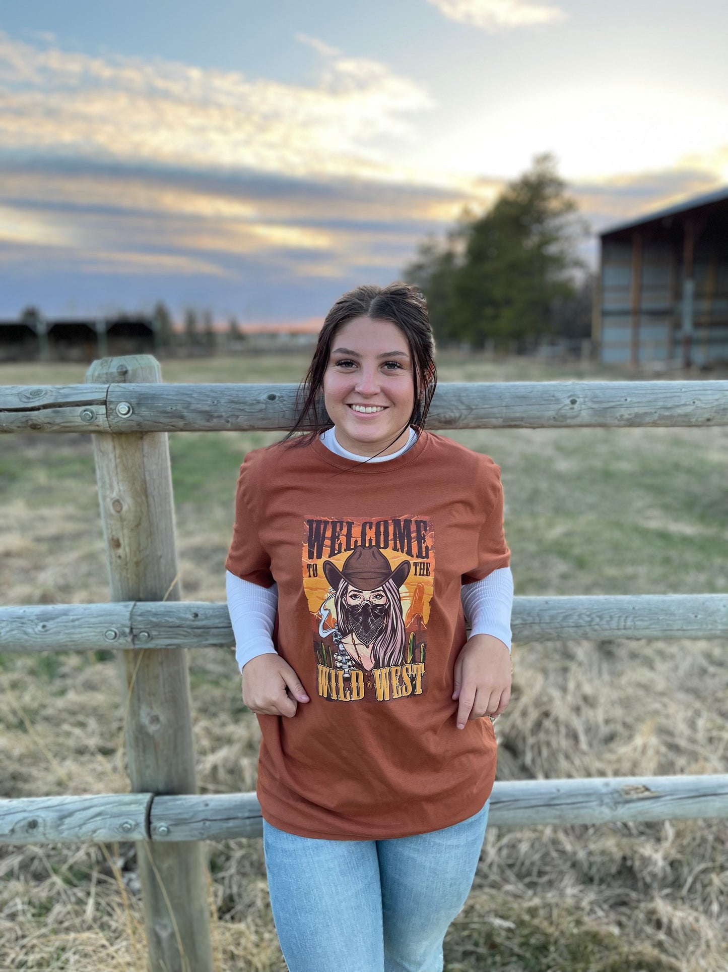 "welcome to the wild west" Graphic T